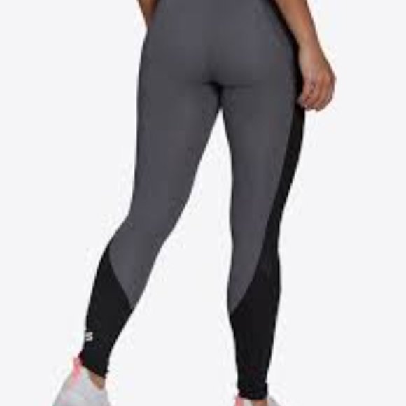 ADIDAS Primegreen Aeroready Big Logo Yoga Leggings Large High Waist Pocket NWT - Picture 4 of 13